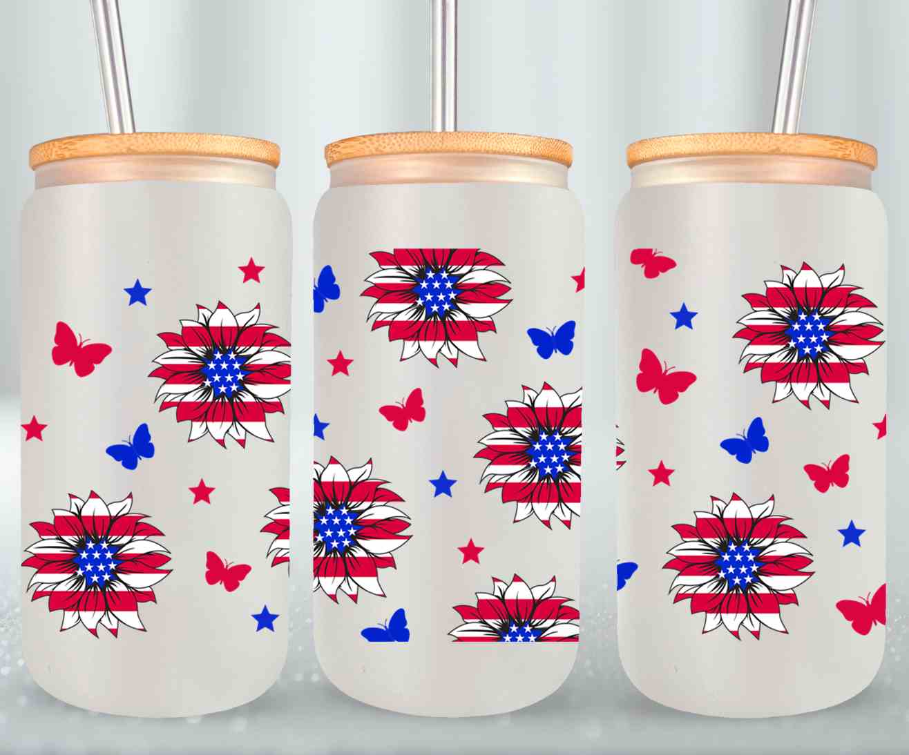 Sunflower USA Flag-9920